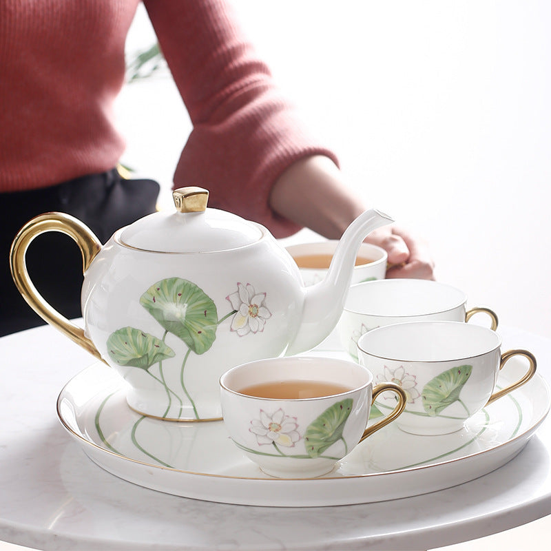 English Porcelain Afternoon Tea/Coffee Set