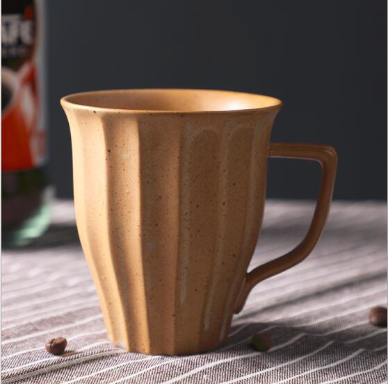 Japanese Style Ceramic Retro Breakfast Stoneware Cup