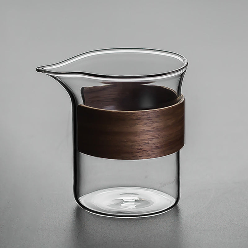 Glass Heat-Resistant Fair Cup Tea Dispenser