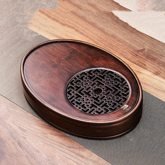 Dark Bamboo Tea Tray - Multiple Variations