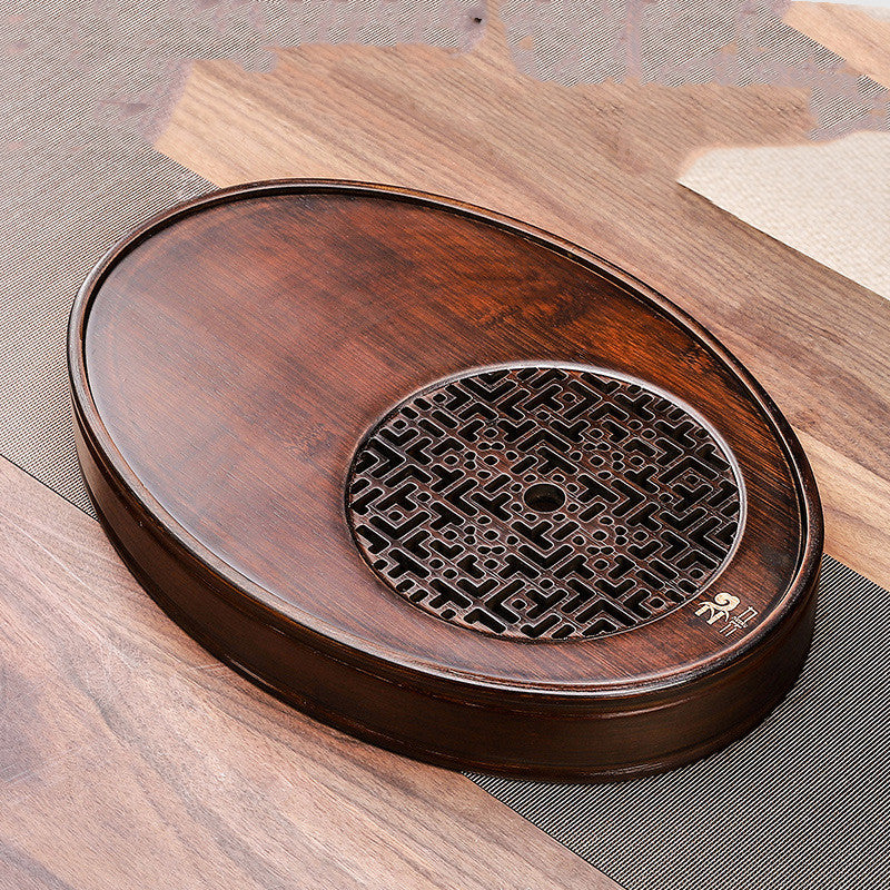 Dark Bamboo Tea Tray - Multiple Variations