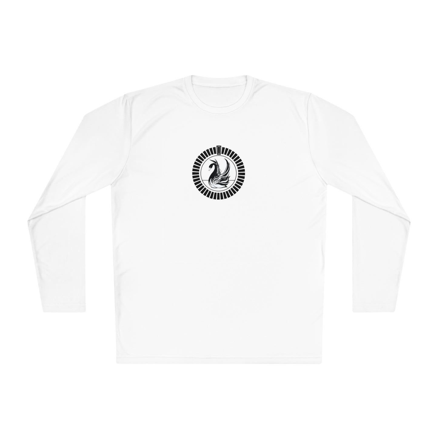 Blackswanmoongate Unisex Lightweight Long Sleeve Tee - White