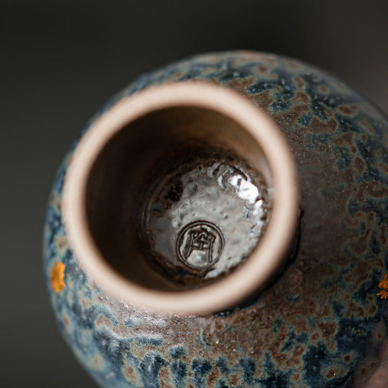 Bronze Glaze Ceramic Tea Cup