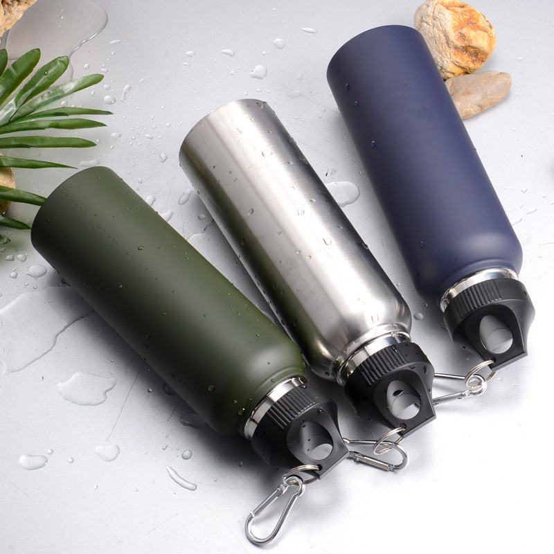 Double vacuum stainless steel Flask