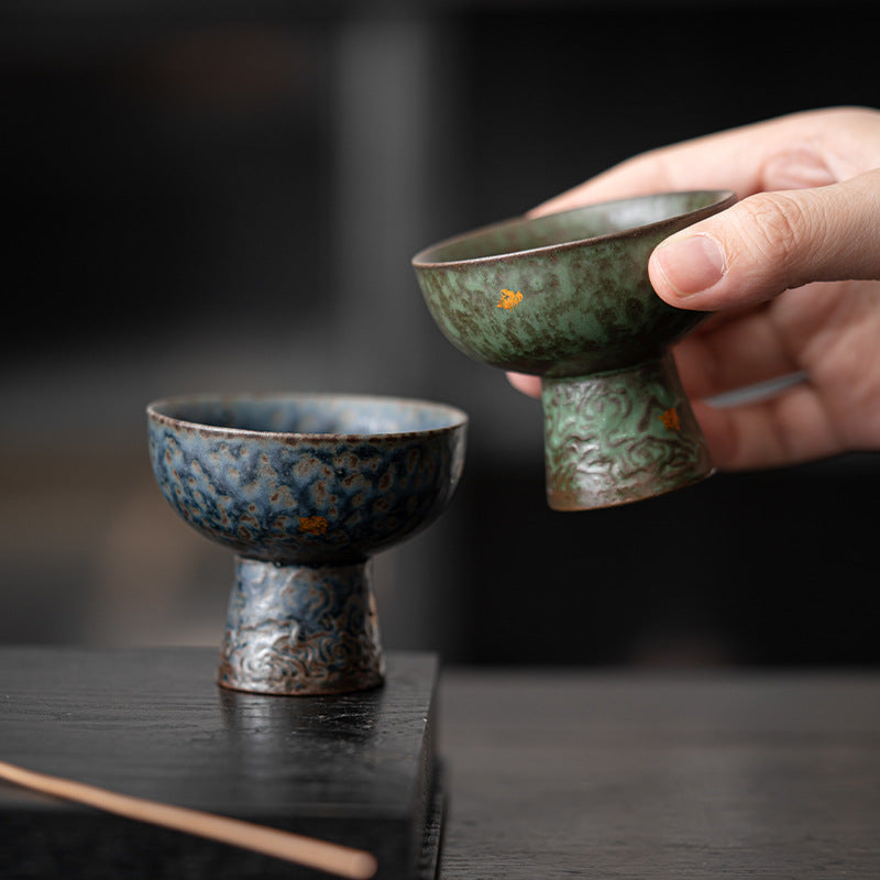 Bronze Glaze Ceramic Tea Cup