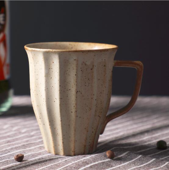 Japanese Style Ceramic Retro Breakfast Stoneware Cup