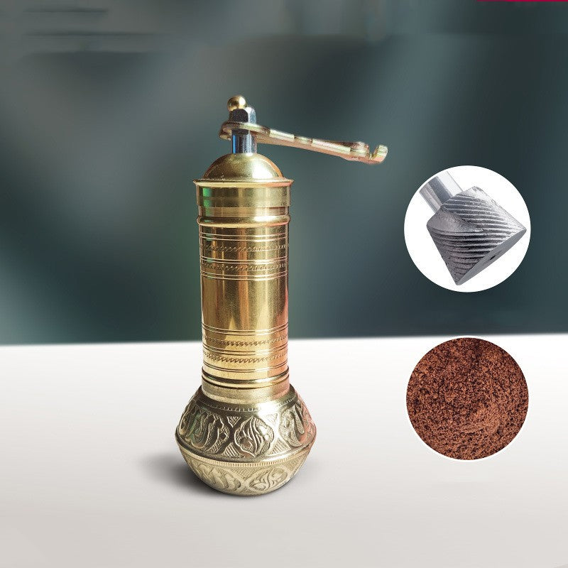 Home Retro Hand-cranked Small Turkish Style Coffee Grinder - Multiple Variations