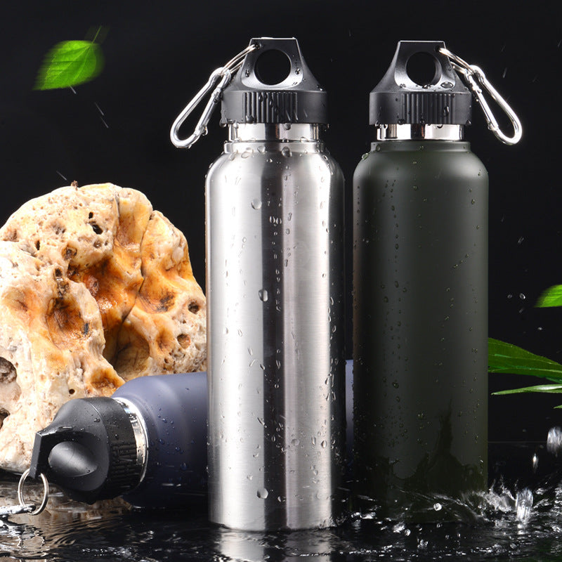 Double vacuum stainless steel Flask