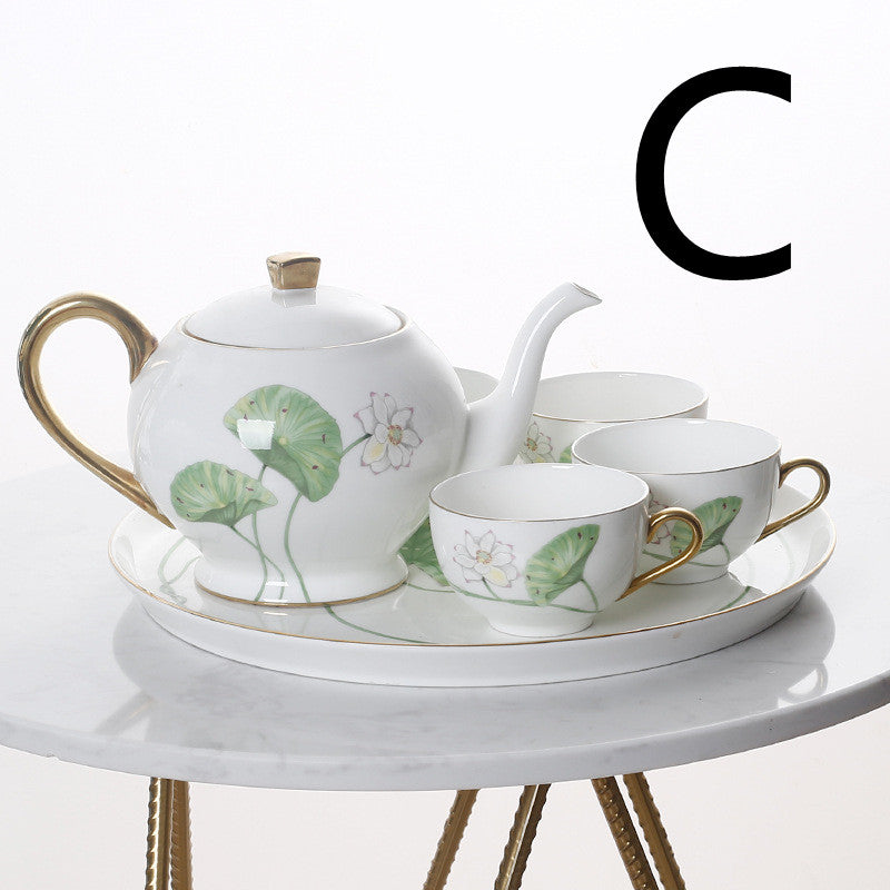 English Porcelain Afternoon Tea/Coffee Set