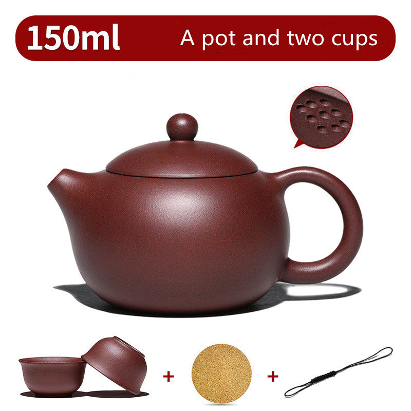 Purple Clay Style Zisha Teapot - 150ml/190ml/200ml