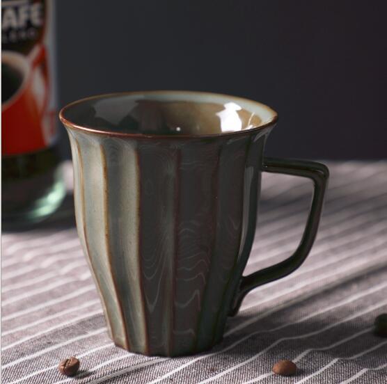 Japanese Style Ceramic Retro Breakfast Stoneware Cup