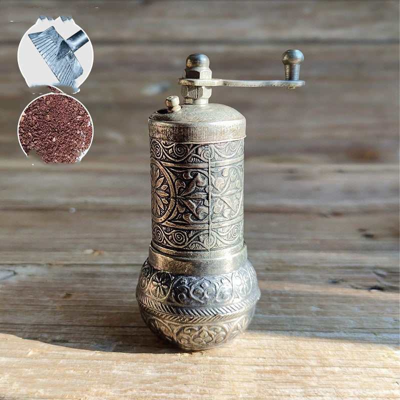 Home Retro Hand-cranked Small Turkish Style Coffee Grinder - Multiple Variations