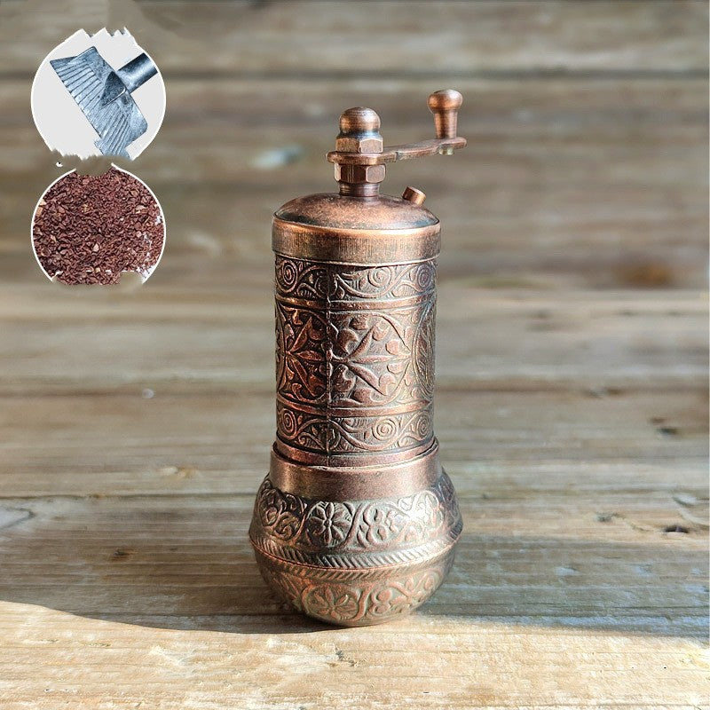 Home Retro Hand-cranked Small Turkish Style Coffee Grinder - Multiple Variations