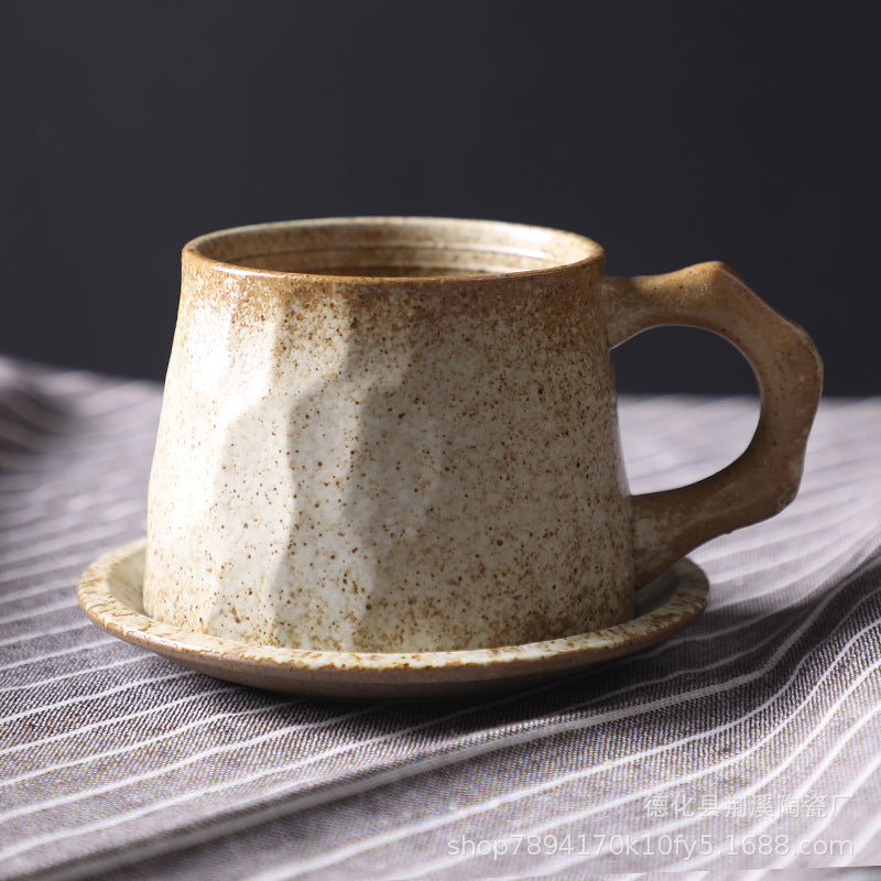 Japanese Style Ceramic Retro Breakfast Stoneware Cup