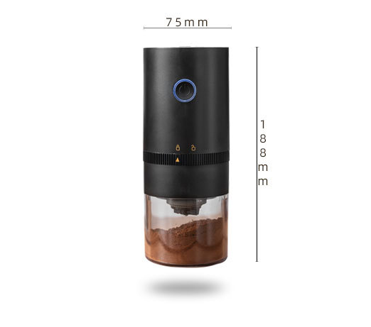 Portable Electric Coffee Grinder with TYPE-C USB Charger