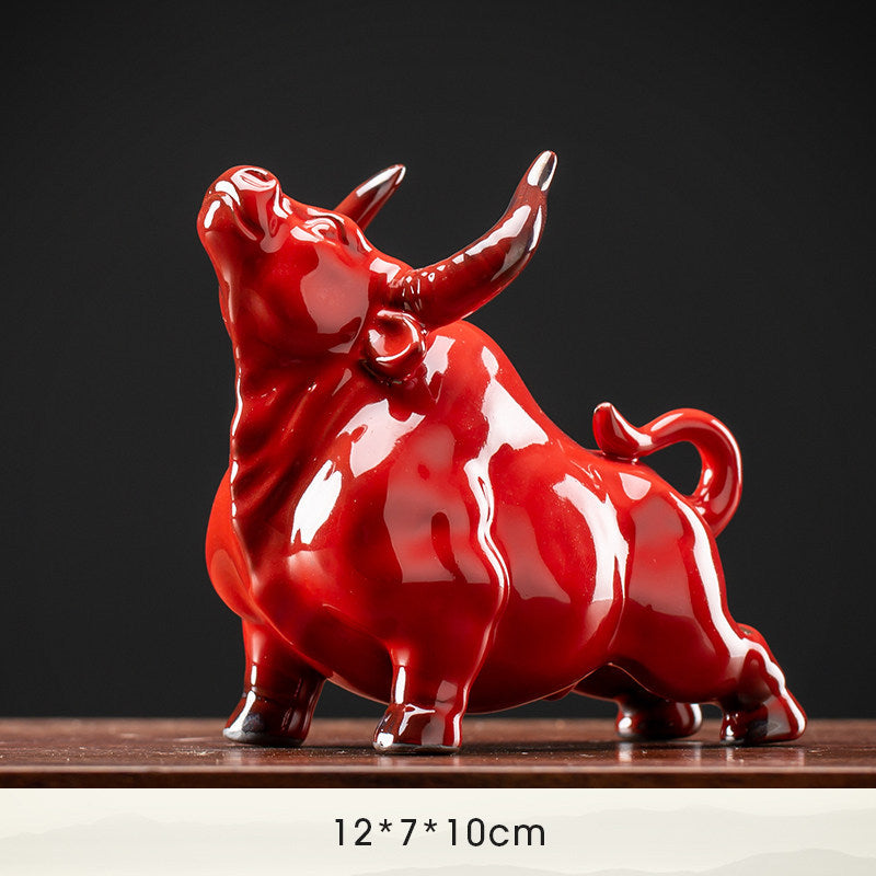 Ceramic Ox Year Tea Pet