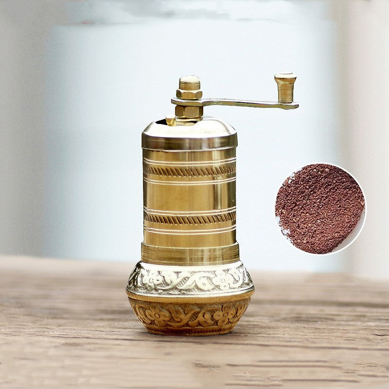 Home Retro Hand-cranked Small Turkish Style Coffee Grinder - Multiple Variations